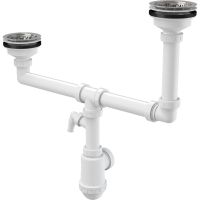 Товар: Сифон для кухонной мойки Alcaplast A454P Белый - фото 1 Сифон для кухонной мойки Alcaplast A454P Белый — фото 1, Кухонные мойки, фильтры и аксессуары . Сифоны
