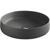 Раковина-чаша Artceram Cognac 48 COL002 15 00 Grigio oliva — фото 1, Раковины накладные