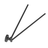 Товар: Полотенцедержатель двойной CEZARES арт-RELAX-THD-S-NOP - фото 2 Полотенцедержатель двойной CEZARES арт-RELAX-THD-S-NOP — фото 2, Полотенцедержатели