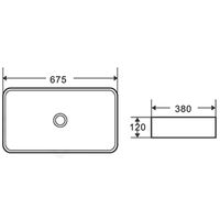 Товар: Раковина-чаша Point Омега 68 PN43904 Белая - фото 6 Раковина-чаша Point Омега 68 PN43904 Белая — фото 6, Раковины