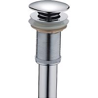 Донный клапан Haiba HB65 click-clack Хром — фото 1, Донные клапаны