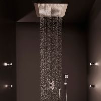 Товар: Верхний душ Bossini Dream Cube H38459.073 Черный матовый - фото 3 Верхний душ Bossini Dream Cube H38459.073 Черный матовый — фото 3, Верхние души