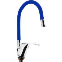 Товар: Смеситель для кухни Сантаком StOmega 3398-4 Синий Хром - фото 1 Смеситель для кухни Сантаком StOmega 3398-4 Синий Хром — фото 1, Смесители для кухни