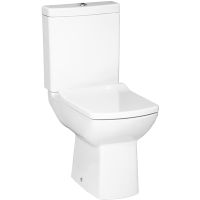 Унитаз компакт Creavit Lara LR310-11CB00E-0000 Белый без бачка и сиденья — фото 1, Напольные унитазы