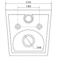 Унитаз Caprigo Modern Comfort C-1303 подвесной с сиденьем Микролифт — фото 6, Подвесные унитазы