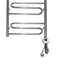 Электрический полотенцесушитель Domoterm Офелия П6 500*500 ER Хром — фото 1, Электрические полотенцесушители