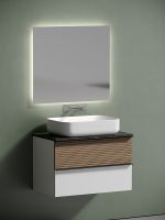 Товар: Столешница для ванной комнаты SANCOS 800х460 , арт. TT80A1 - фото 8 Столешница для ванной комнаты SANCOS 800х460 , арт. TT80A1 — фото 8, Столешницы под раковину