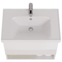 Товар: Тумба PERFECTO, 70 см, подвесная, 1 ящик, push-to-open, белый глянец - фото 10 Тумба PERFECTO, 70 см, подвесная, 1 ящик, push-to-open, белый глянец — фото 10, Тумбы под раковину