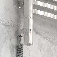 Электрический полотенцесушитель Сунержа Аркус 3.0 500x400 L 00-5704-5040 Хром — фото 5, Электрические полотенцесушители