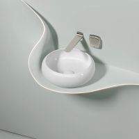 Раковина-чаша Ceramicanova Element 36 CN6050 Белая глянцевая — фото 5, Раковины