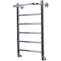 Водяной полотенцесушитель Comfysan Capri W-6 60x40 012700 с полкой Хром — фото 1, Водяные полотенцесушители