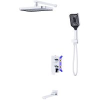 Душевая система BelBagno Due DUE-VDSET-CRM Хром — фото 1, Встраиваемые душевые комплекты