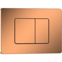 Клавиша смыва Iberica Blanca Inox-C IB.B011.004.001 Розовое золото глянцевое — фото 1, Кнопки смыва