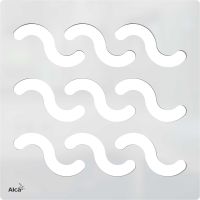 Решетка для душевого трапа Alcaplast MPV002 Хром — фото 1, Решетки для лотков и трапов