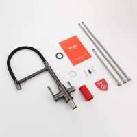 Смеситель для кухни Raglo R81.63.09 Графит матовый Черный — фото 14, Смесители для кухни