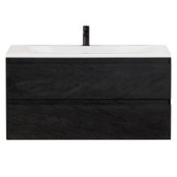 База под раковину подвесная CEZARES MOLVENO-90-2C-SO-NR — фото 1, Тумбы под раковину