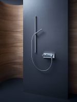 Смеситель для душа Axor Starck Organic 12602000 с термостатом Хром — фото 2, Смеситель для душа