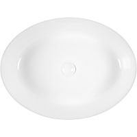 Раковина-чаша Bond Oval 55 S62-550 Белый глянец — фото 5, Раковины накладные