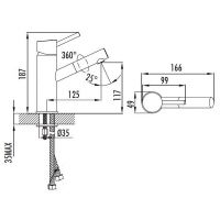 Товар: Смеситель для раковины Creavit Ducky FC1198B Синий - фото 2 Смеситель для раковины Creavit Ducky FC1198B Синий — фото 2, Смесители для раковины