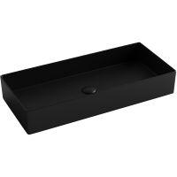 Раковина-чаша Ceramicanova Element 80 CN6072MB Черная матовая — фото 2, Раковины накладные