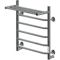 Электрический полотенцесушитель Comfysan Scola EC-6 60x40 016807 с полкой Хром — фото 1, Электрические полотенцесушители