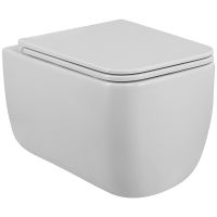 Унитаз BelBagno Luce-Tor BB076CH-TOR/SC подвесной с сиденьем Микролифт — фото 1, Подвесные унитазы