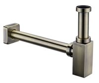 A096 Сифон для раковины — фото 1, Кухонные мойки, фильтры и аксессуары . Сифоны