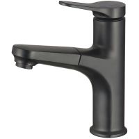 Смеситель для раковины D-Lin D158367-A Черный матовый — фото 1, Смесители для раковины