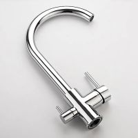 Товар: Смеситель для кухни Ledeme 4255-3L Хром - фото 4 Смеситель для кухни Ledeme 4255-3L Хром — фото 4, Смесители для кухни