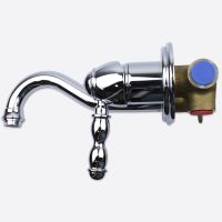 Смеситель для раковины Bronze de Luxe Tiffany 1920CR Хром — фото 10, Смесители для раковины