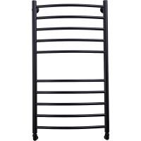 Водяной полотенцесушитель Comfysan Noumi W-10 100x50 013981 Черный матовый — фото 3, Водяные полотенцесушители