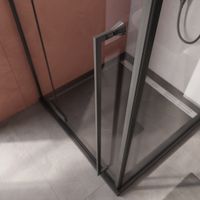 Товар: Душевой уголок Cezares LINER-A-1-90-C-NERO-R - фото 2 Душевой уголок Cezares LINER-A-1-90-C-NERO-R — фото 2, Душевые уголки