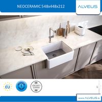 Мойка для кухни ALVEUS NEOCERAMIC 548x448x212 — фото 1, Кухонные мойки