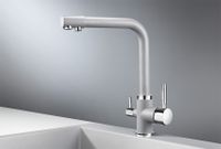 Granula-2015, АЛЮМИНИУМ, СМЕСИТЕЛЬ КУХОННЫЙ — фото 1, Смесители для кухни