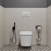 Клавиша смыва Iddis Unifix UNI01WBi77 Белая — фото 2, Кнопки смыва