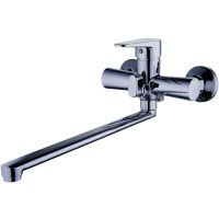 Смеситель для ванны G-Lauf NUD7-A146 универсальный Хром — фото 1, Смеситель для ванны