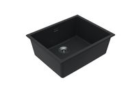 Мойка для кухни ALVEUS OMNI 30 GRANITAL DEEP BLACK-G90 550x450x198 с сифоном 1145083 арт-1150056.0 — фото 3, Кухонные мойки