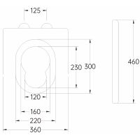 Сиденье для унитаза Horke O-1667A 01471667 с Микролифтом — фото 4, Сиденья для унитаза