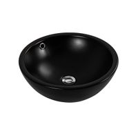 Товар: Раковина накладная для установки на столешницу AQUATEK AQ5354-MB 440*440*175, матовый черный - фото 5 Раковина накладная для установки на столешницу AQUATEK AQ5354-MB 440*440*175, матовый черный — фото 5, Раковины