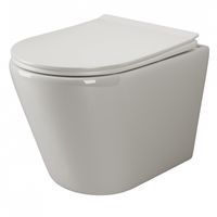 Унитаз Ceramicanova Highlight Rimless CN1804 подвесной с сиденьем Микролифт — фото 1, Подвесные унитазы