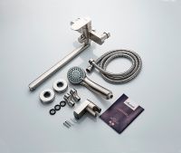 Товар: Смеситель для ванны Accoona H205 A71205 универсальный Нержавеющая сталь - фото 4 Смеситель для ванны Accoona H205 A71205 универсальный Нержавеющая сталь — фото 4, Для душа и ванны