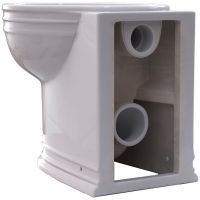 Унитаз Caprigo Armonia 5823 приставной без сиденья — фото 3, Приставные унитазы