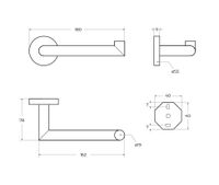 Товар: Держатель для туалетной бумаги CEZARES RELAX-PH2-01 - фото 2 Держатель для туалетной бумаги CEZARES RELAX-PH2-01 — фото 2, Держатели туалетной бумаги