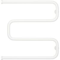 Водяной полотенцесушитель Сунержа Ш-образный 600x600 30-0014-6060 Белый матовый — фото 1, Водяные полотенцесушители