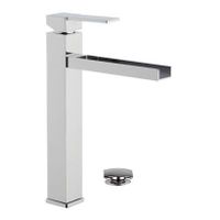 Смеситель для раковины Remer Qubica Cascata QC10L Хром — фото 1, Смесители для раковины