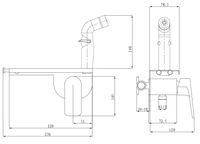 Товар: Смеситель "Mexico" скрытого монтажа с гиг. душем, арт. SMHMX - фото 2 Смеситель "Mexico" скрытого монтажа с гиг. душем, арт. SMHMX — фото 2, Для душа и ванны