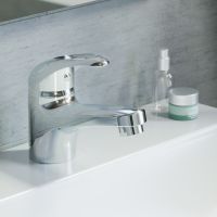 Смеситель для раковины Dorff Comfort D8021000 Хром — фото 4, Смесители для раковины