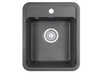 Granula-4202, ГРАФИТ, кухонная мойка, СтандАРТ кварц — фото 1, Кухонные мойки