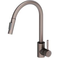 Смеситель для кухни Dorff Logic D3007511 Сатин — фото 1, Смесители для кухни