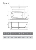 Товар: Акриловая ванна Relisan Tamiza 160х70 Гл000013922 без гидромассажа - фото 5 Акриловая ванна Relisan Tamiza 160х70 Гл000013922 без гидромассажа — фото 5, Ванны